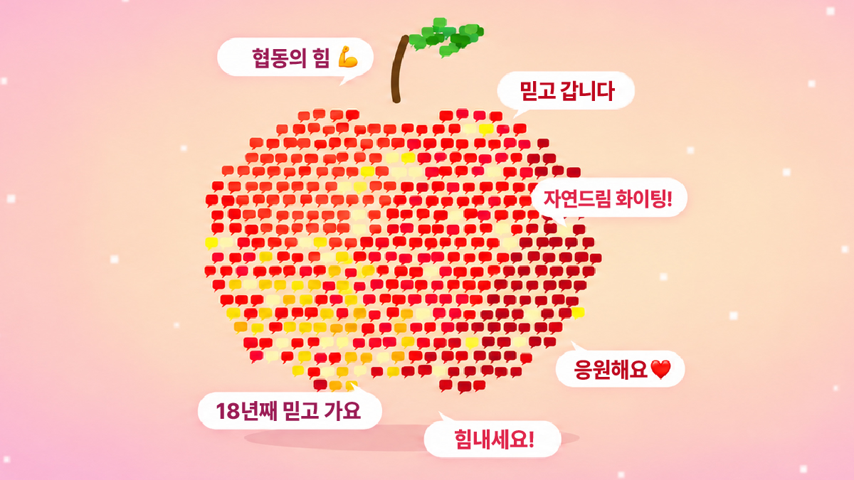 400여 개의 채팅창에 켜진 불빛(괴산 APC 라방 비하인드)